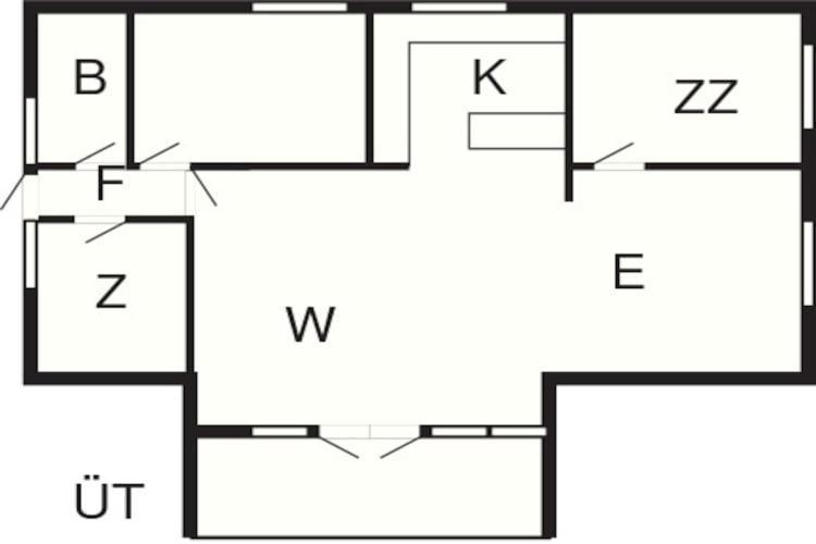 6 Person Holiday Home In Ansager Eksteriør billede
